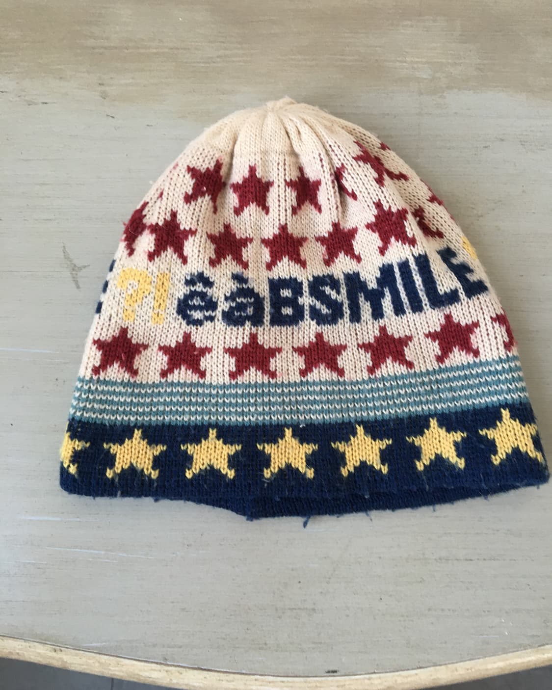  star pattern knit beanie 상품이미지2