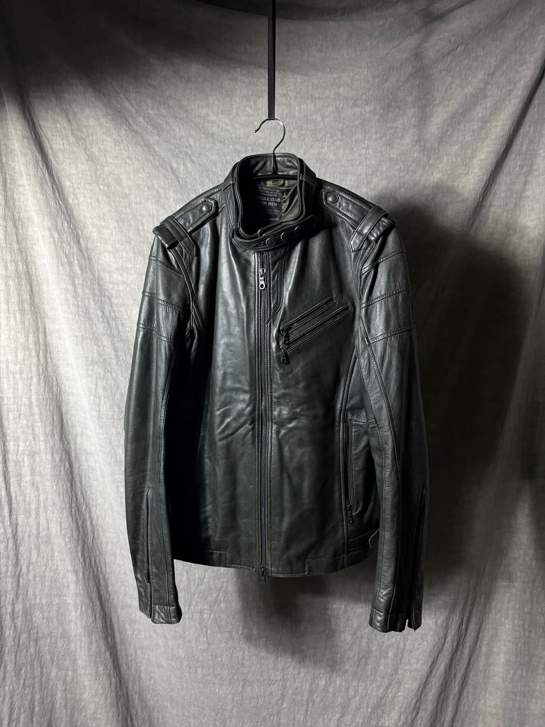 Nicole Club for Men Lambskin Biker Jacke 상품이미지3