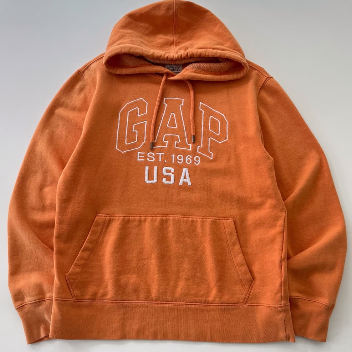 갭 USA 빅로고 스웻 후드 상품이미지3