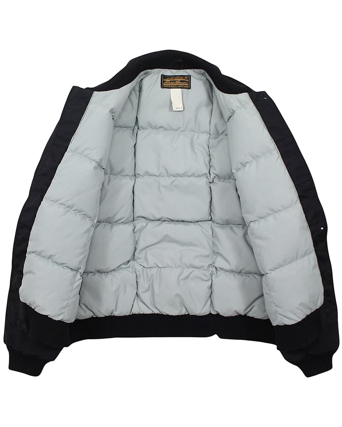 1980s USA 에디바우어 타입 A-1 구스다운 자켓 블랙 빈티지 미제 상품이미지3