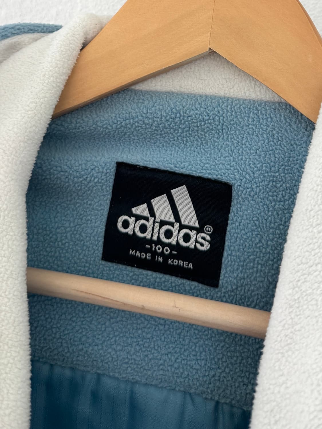 아디다스 올드스쿨 빅로고 후리스 자켓 상품이미지6