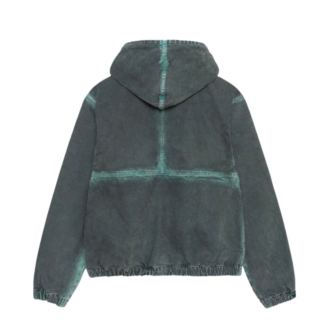 스투시 스프레이 다이 후드 워크 자켓 블랙 상품이미지2