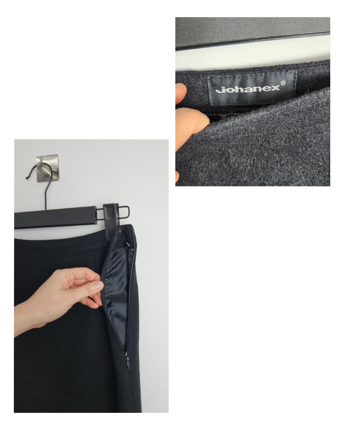 (johanex)벨벳 롱 스커트 상품이미지10