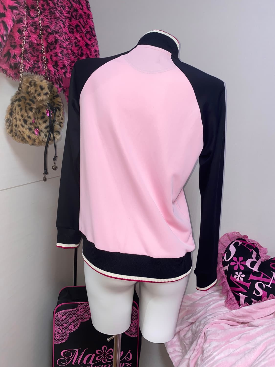 일본빈티지 아디다스 핑크 져지 키치 갸루 y2k 상품이미지2