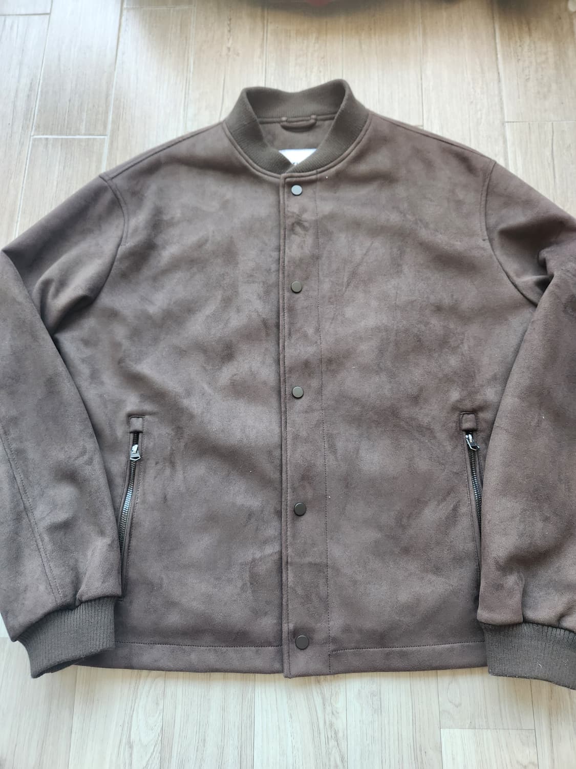 자라 인조 스웨이드 봄버 자켓 XL 상품이미지1