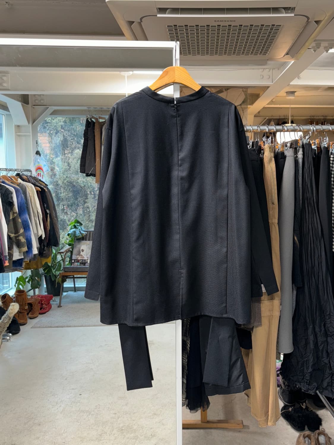 Garde collective 스트랩 블라우스 상품이미지3