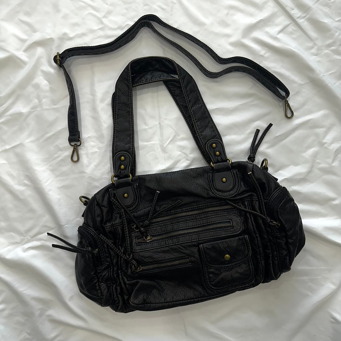 올블랙 유틸리티 숄더백🖤 상품이미지3