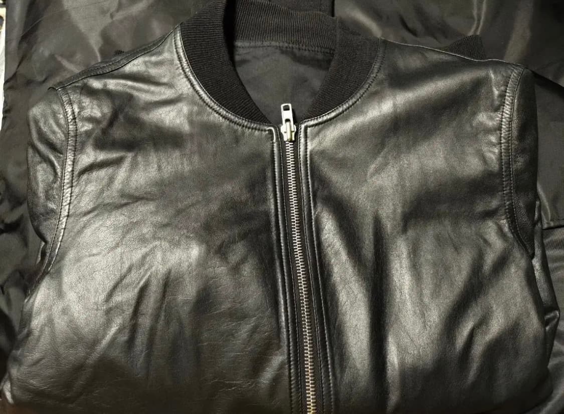 릭오웬스 14fw 레더 ma1 48 상품이미지1