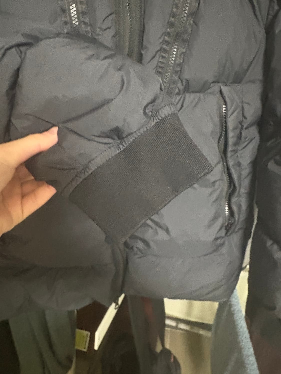 스톤아일랜드 크링클랩스 패딩 S 상품이미지3