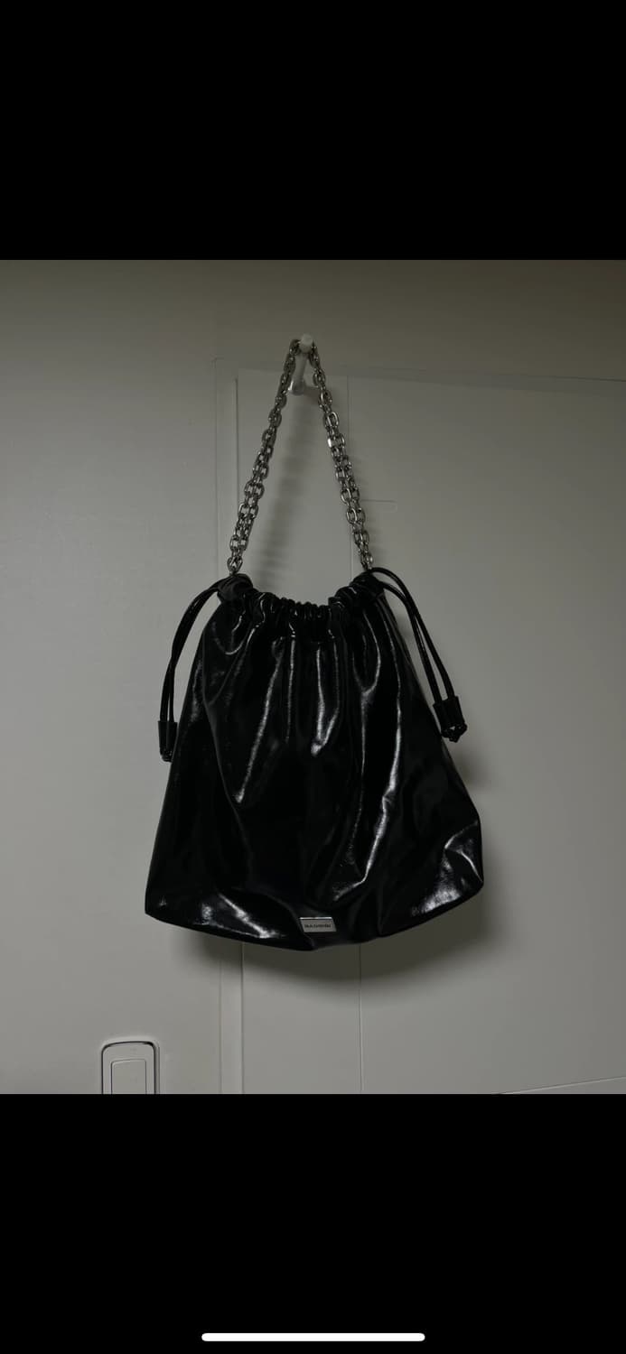 배드지지 블랙 체인 숄더백 상품이미지2