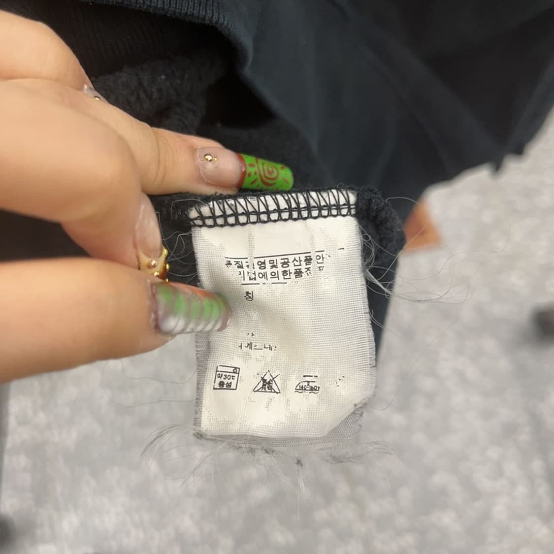 폴로 랄프로렌 치프키프 블랙와치 반집업 맨투맨 L C09455 상품이미지6