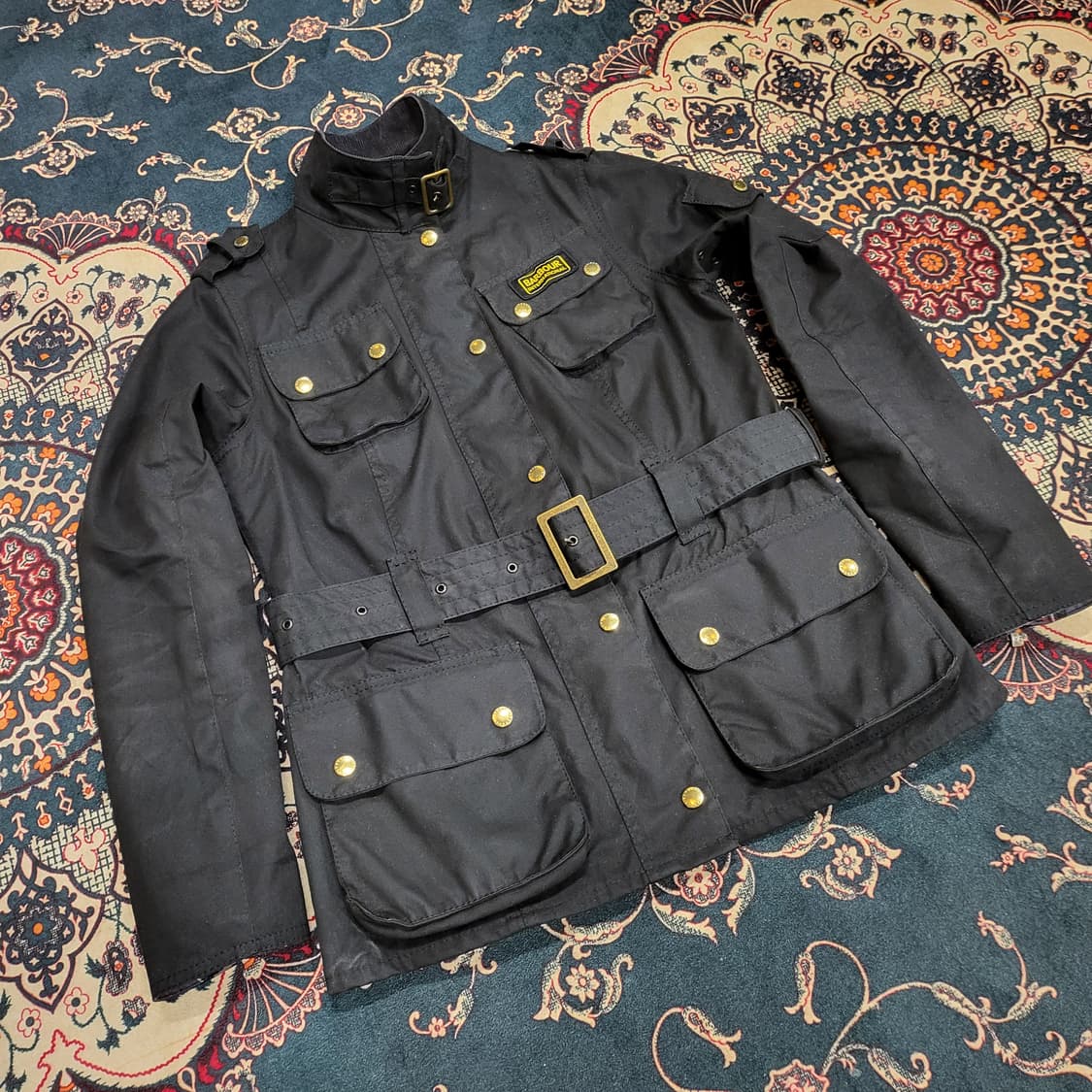 Barbour 바버 인터네셔널 왁스 자켓 (UK12) 상품이미지2