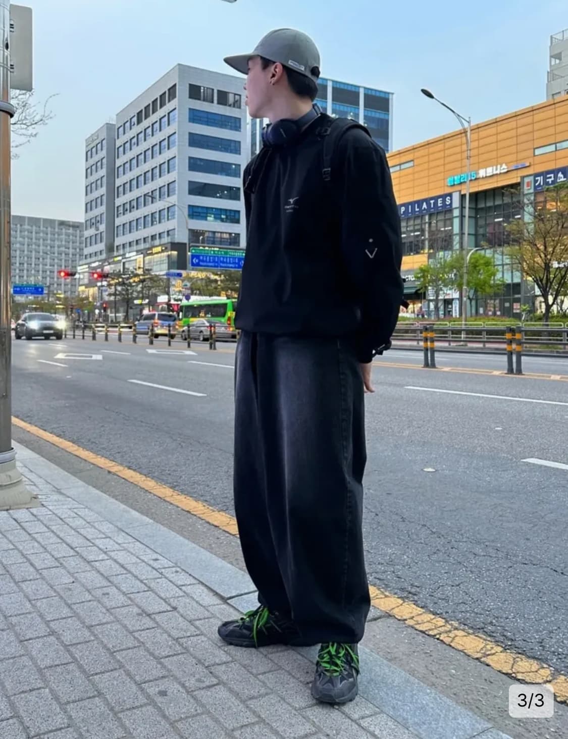 일꼬르소X미즈노 유틸리티 테크 맨투맨 다크그레이 #아크테릭스투시살로몬몽벨 상품이미지9