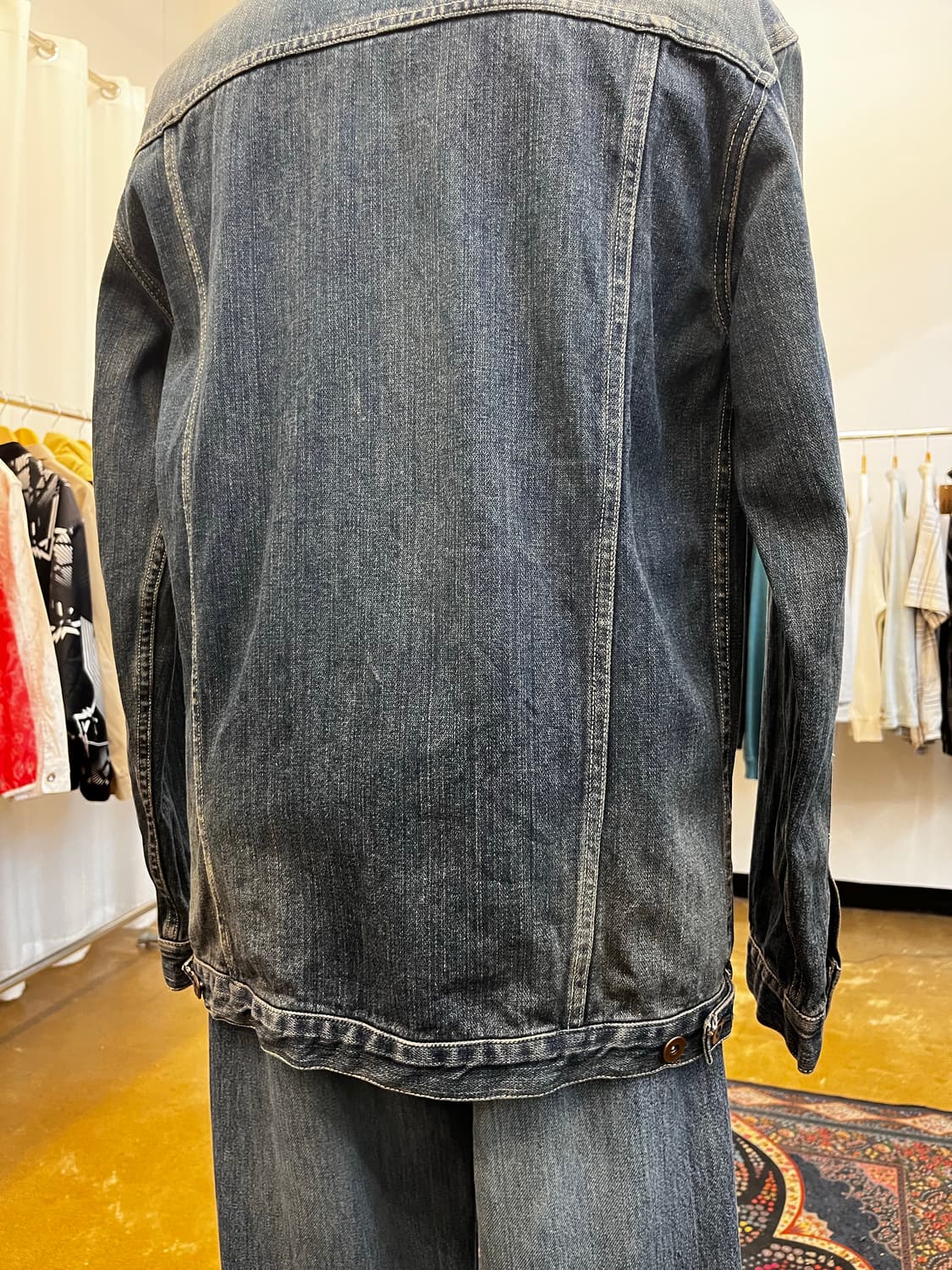 하이브리드 데님 집업 자켓 상품이미지7