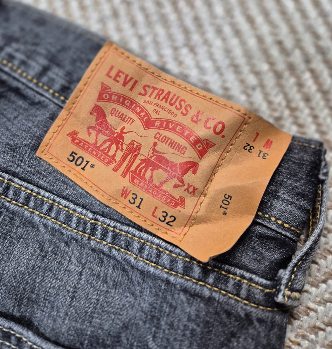 리바이스 501 w31(A6) 상품이미지5
