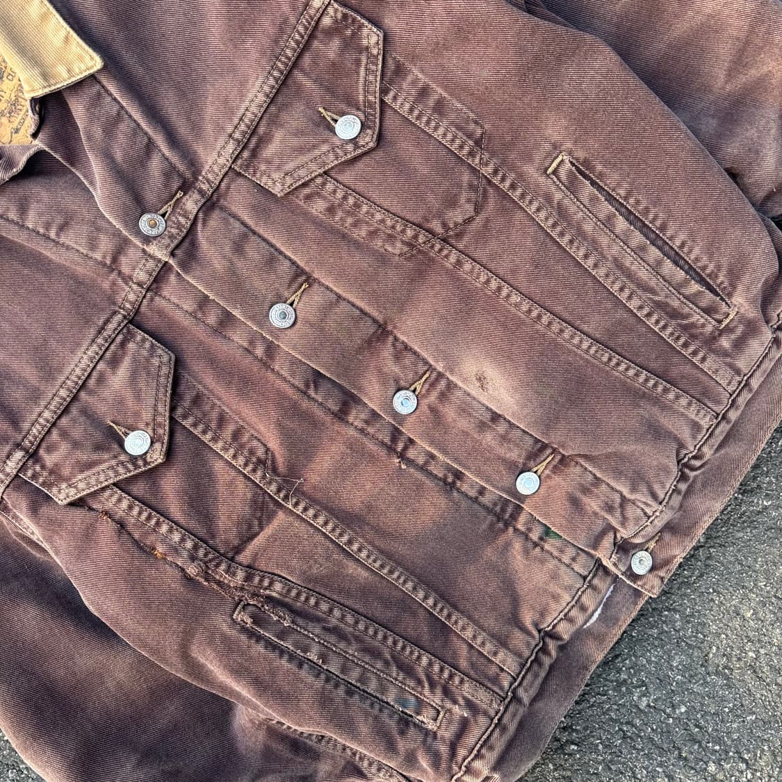 90년대 리바이스 70614-77 패디드 트러커 자켓 상품이미지5