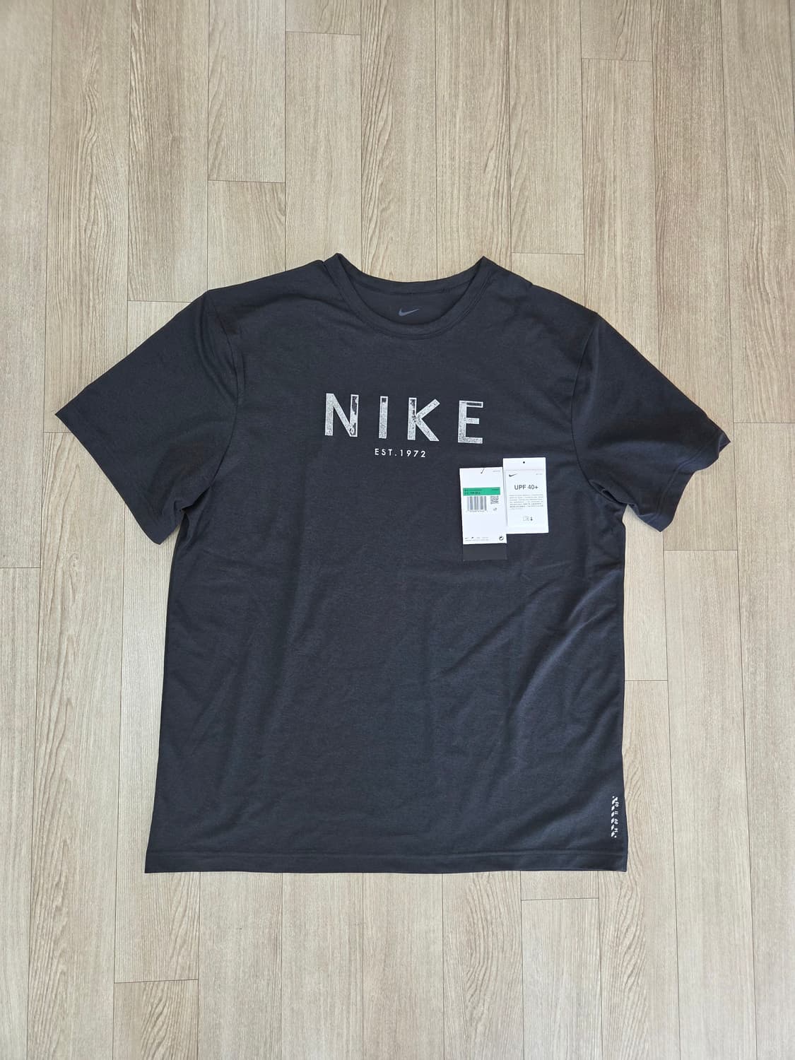 나이키 하이버스 반팔 티셔츠 XL, 105 누아르 페일 아이보리 상품이미지1