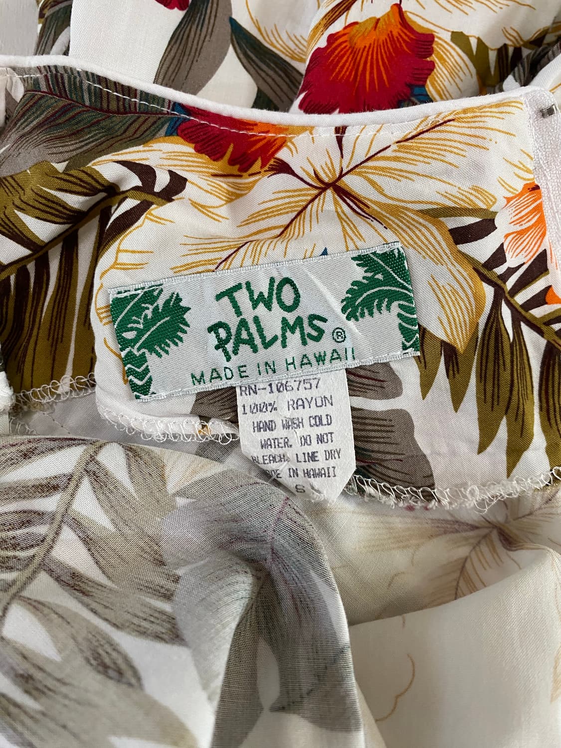 [s] (made in hawaii) TWO PALMS 하와이안 원피스 상품이미지8