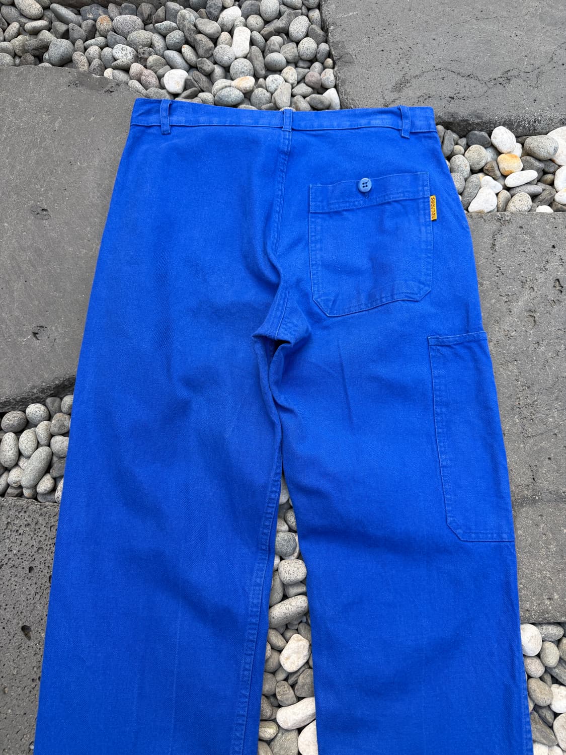 OLD VINTAGE WASHED BLUE 빈티지 프렌치워크팬츠 상품이미지8