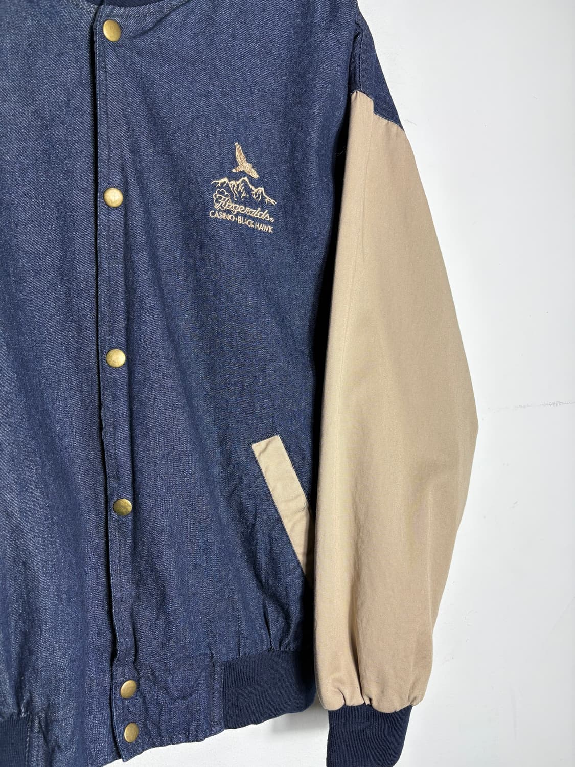 데님 바시티 점퍼 상품이미지3