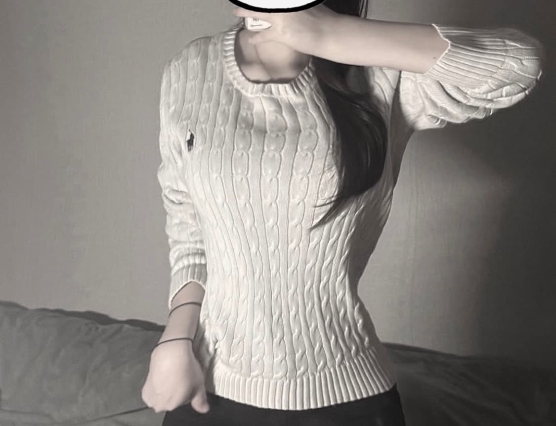 새제품) 폴로 니트 슬림핏 빈티지 상품이미지1