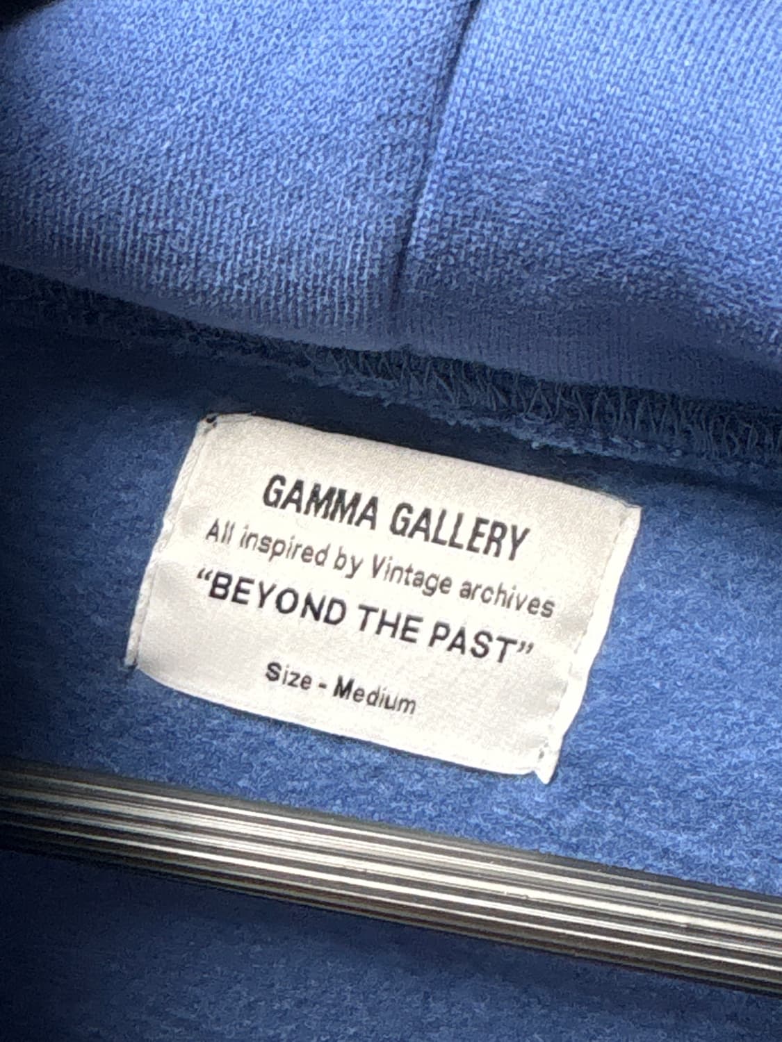 감마갤러리 후드(블루) 상품이미지3