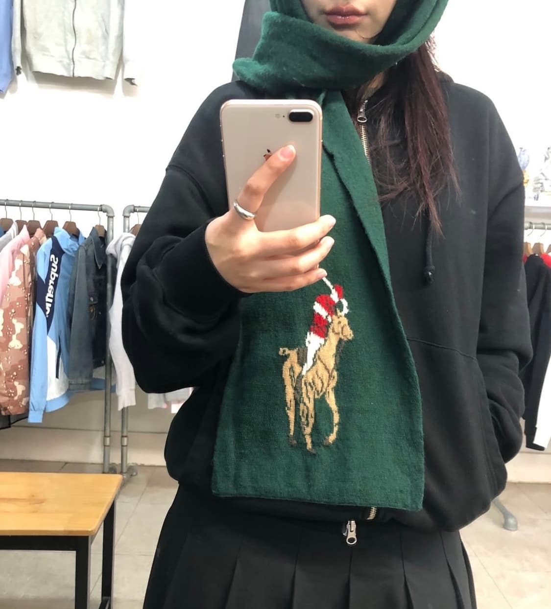 폴로 랄프로렌 빅포니 머플러 상품이미지1