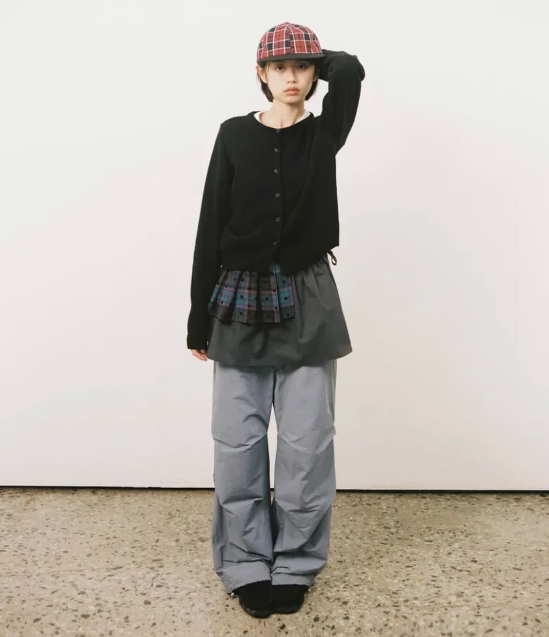 오헤시오 CHECK TWOWAY MINI SKIRT 상품이미지1