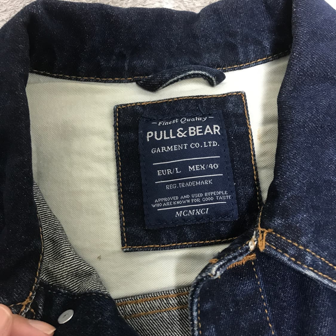 풀앤베어 데님 자켓 L사이즈 상품이미지3