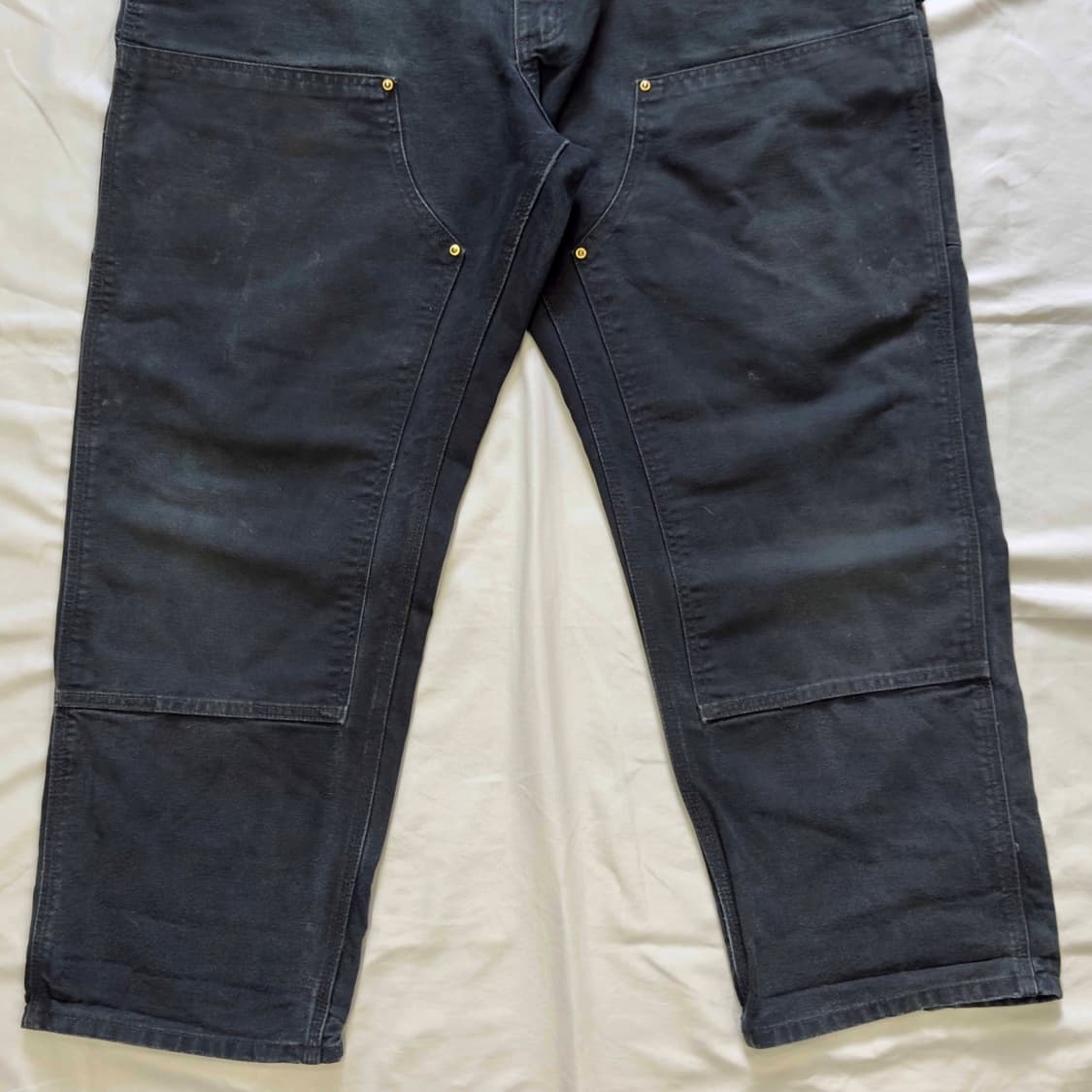 칼하트 더블니 워크팬츠 B01 BLK 40X30 상품이미지3