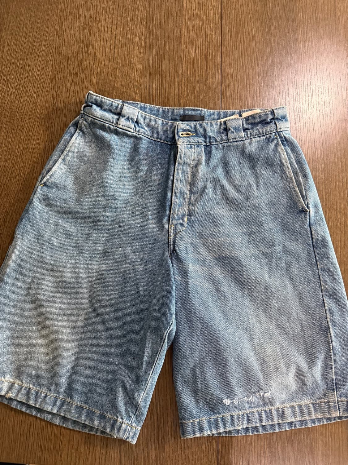 프라다 버뮤다 데님 오가닉 팬츠 상품이미지2