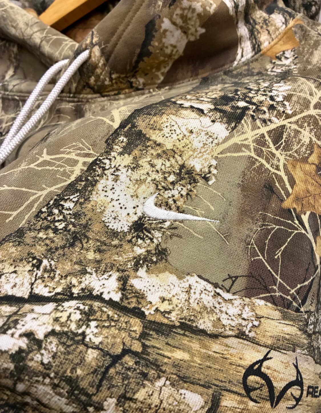 (XXL)나이키 SB 울오버 플리스 리얼트리 프린트 후드티 상품이미지4