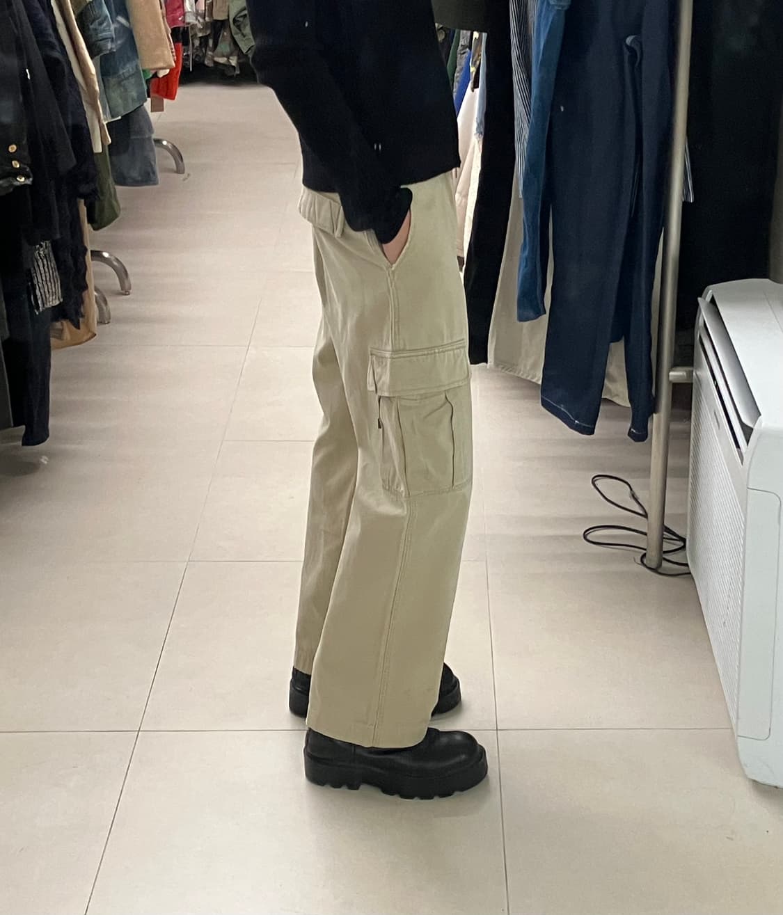 알파인더스트리 베이지 카고 팬츠 상품이미지8