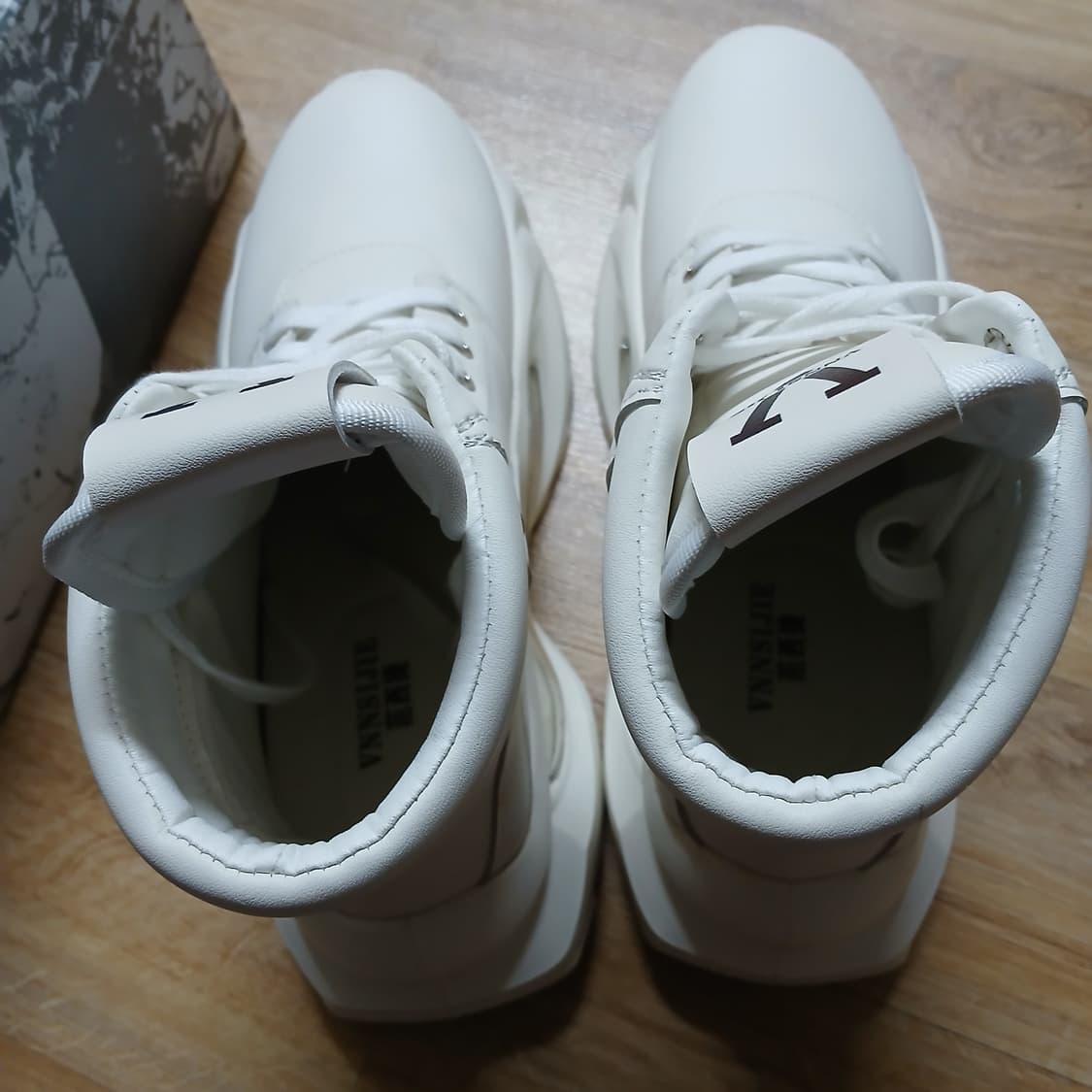 미사용 와이드팬츠랑 잘어울림 에어 하이탑 신발 키높이 운동화 상품이미지8