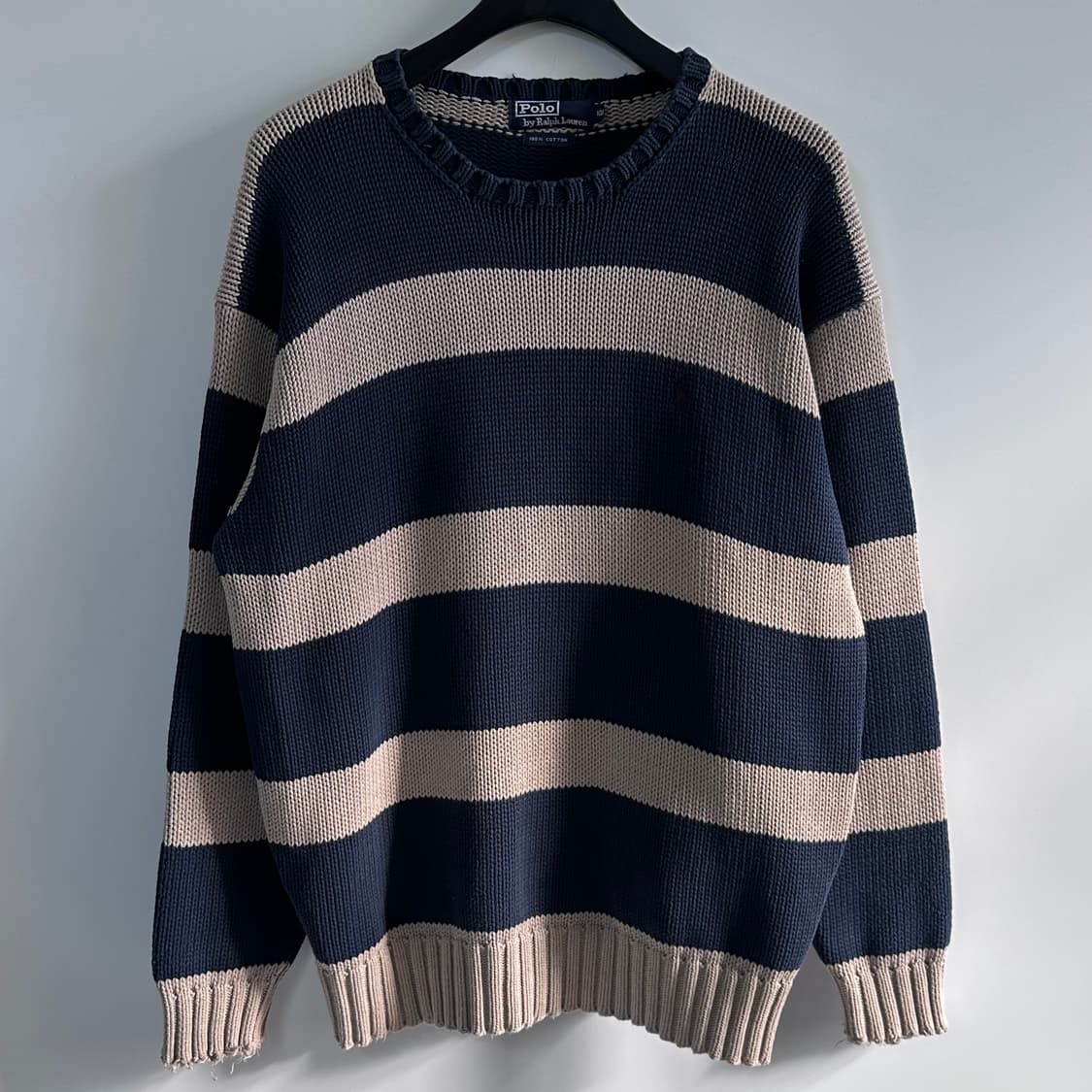 Polo Stripe Cotton Knit (va.114) 상품이미지1