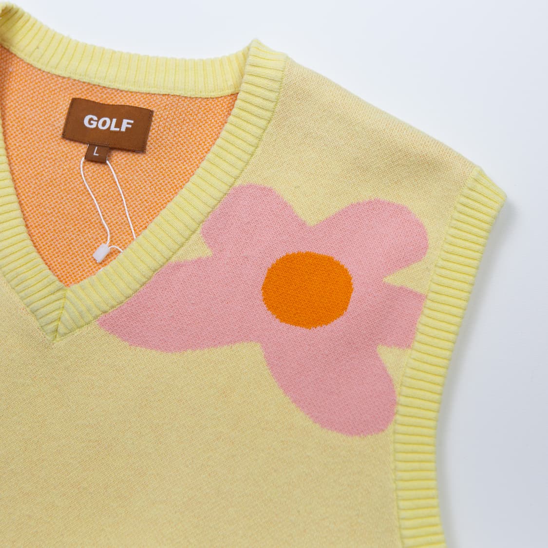 골프 르플레르 플라워 니트 베스트 상품이미지4