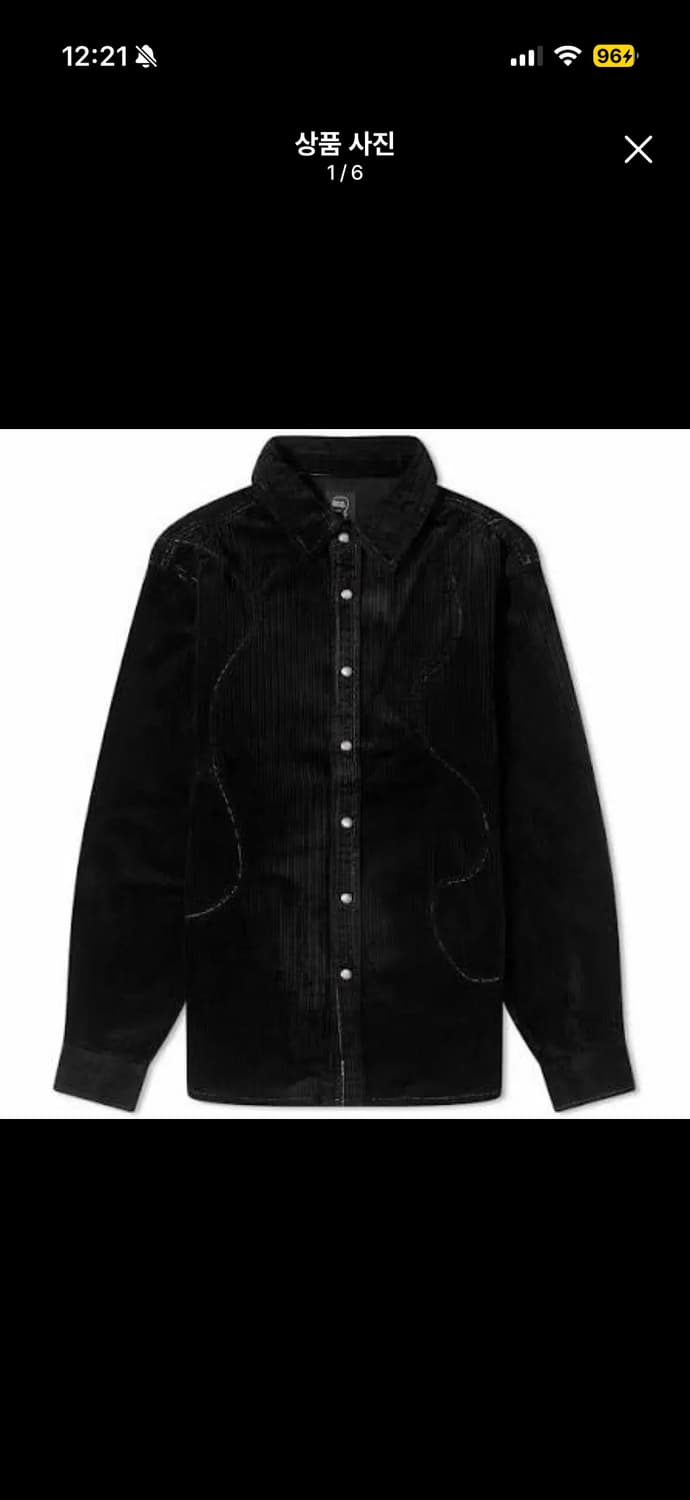 새상품 braindead 브레인데드 패널 랜치 셔츠 자켓 상품이미지1