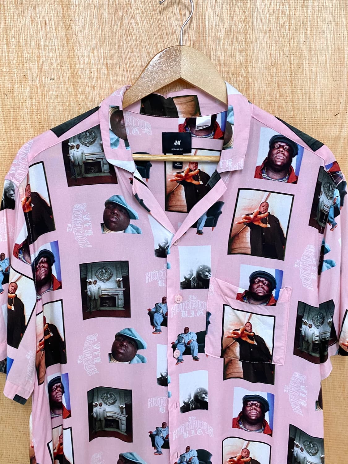 H&M x The Notorious B.I.G. shirts 비기스몰즈 상품이미지6