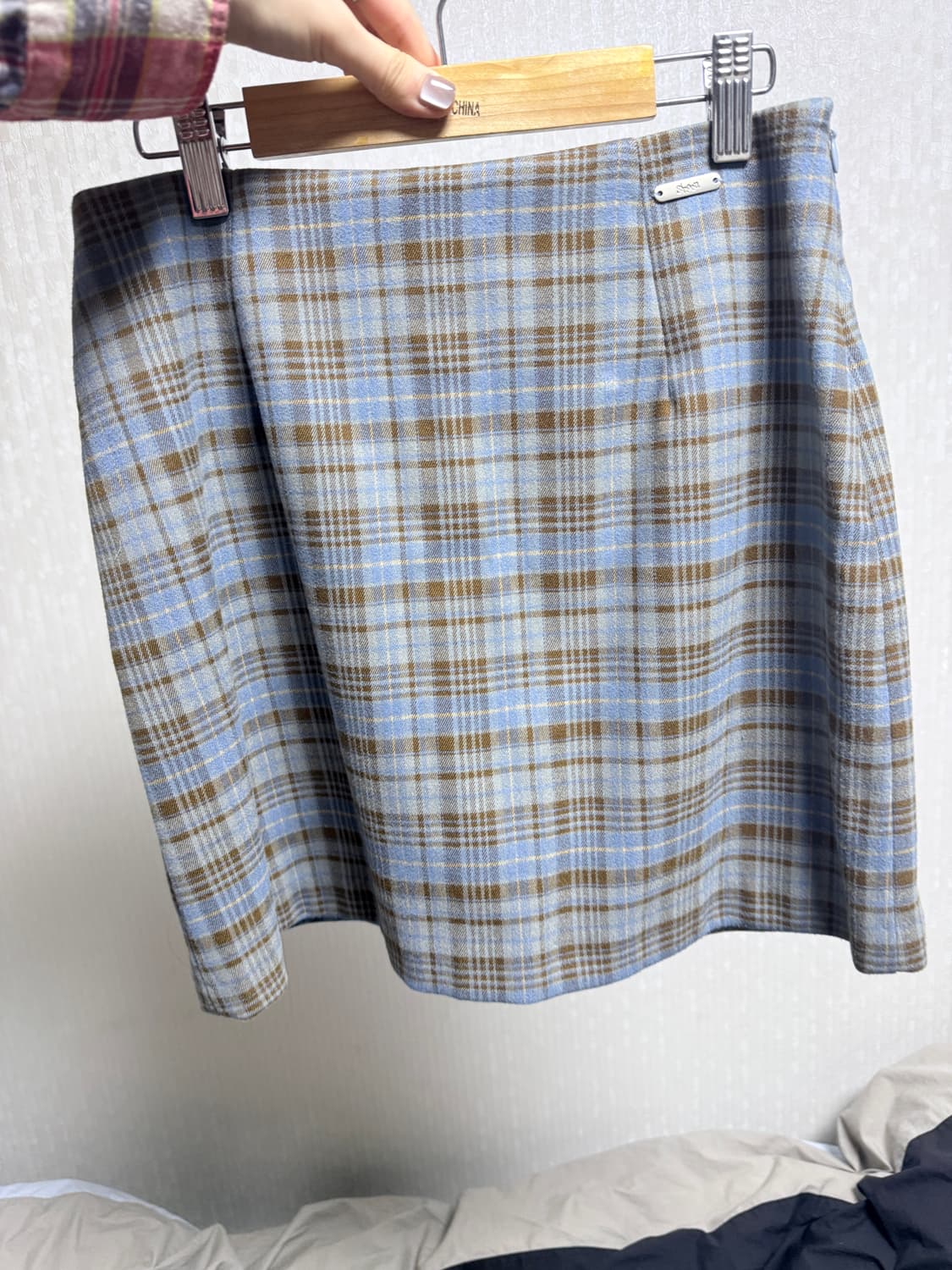 Sinoon check skirt 상품이미지1