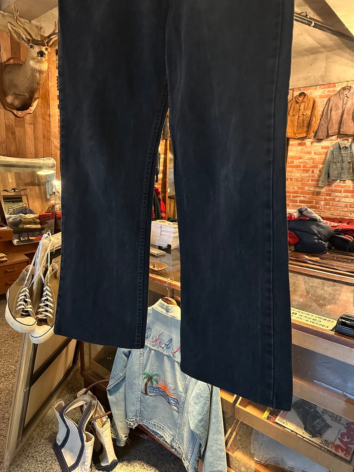 USA 빈티지 리바이스 517 부츠컷 데님 팬츠 상품이미지3