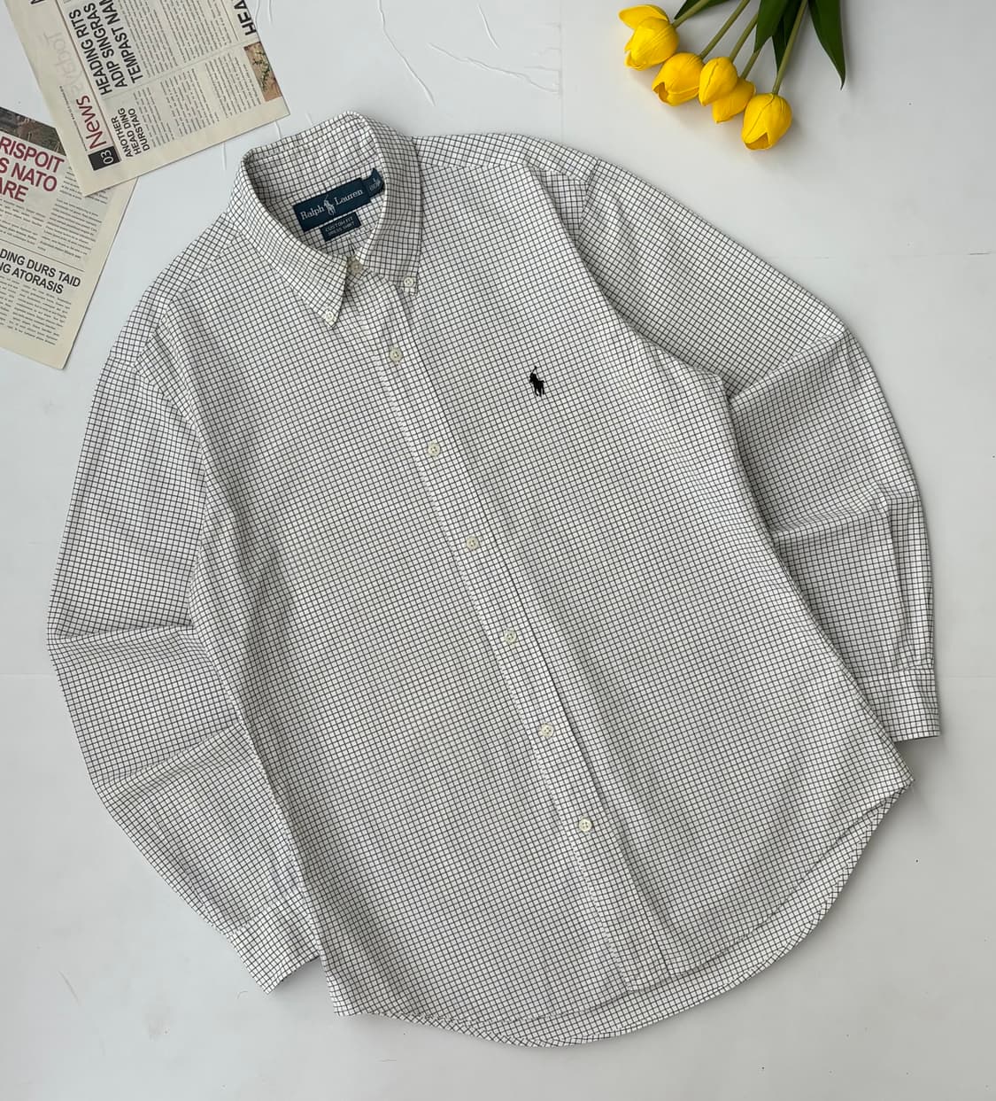 Polo 폴로랄프로렌 체크 셔츠 상품이미지1