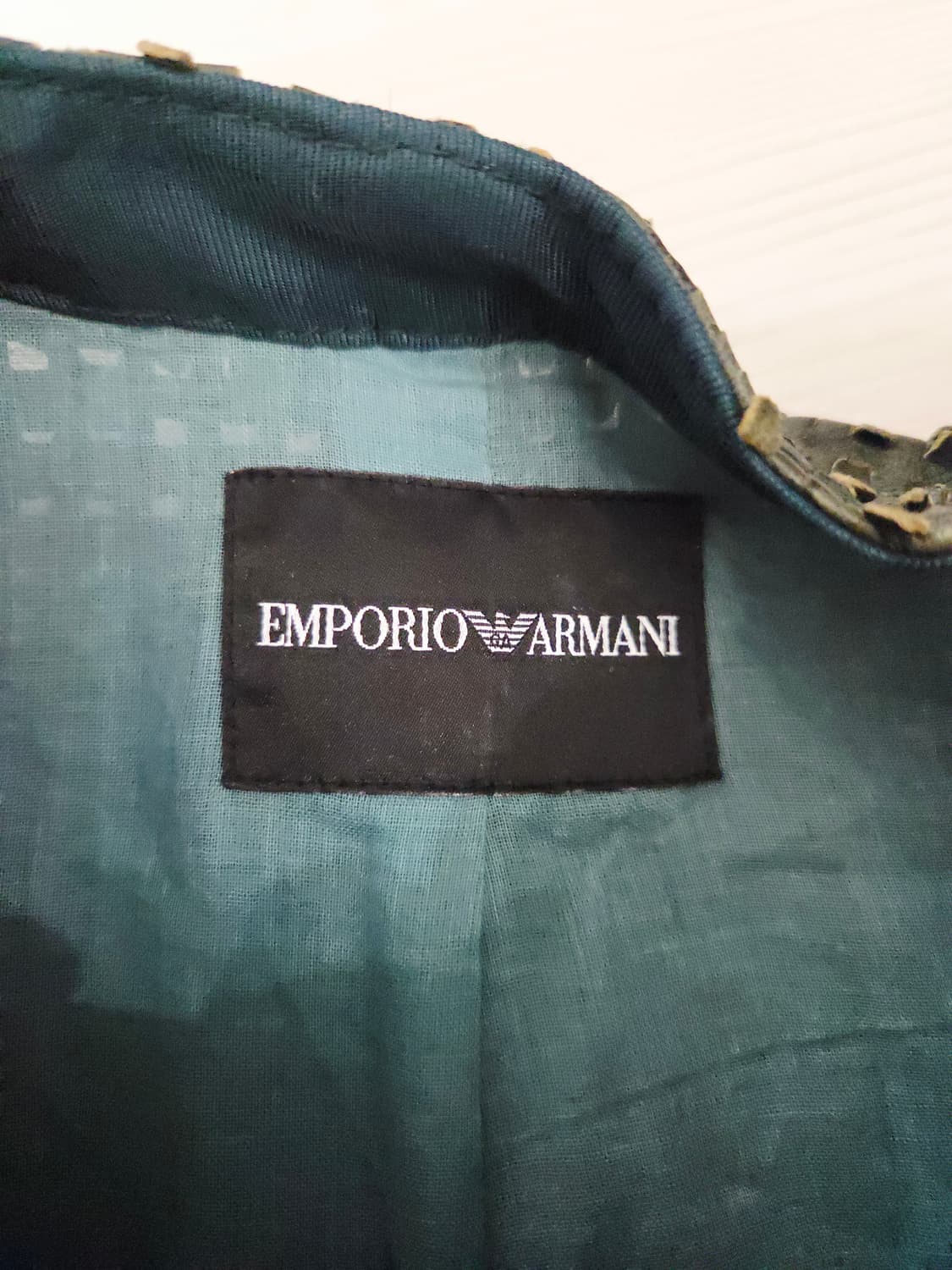 엠포리오 아르마니 펀칭 양가죽 자켓_55 상품이미지5