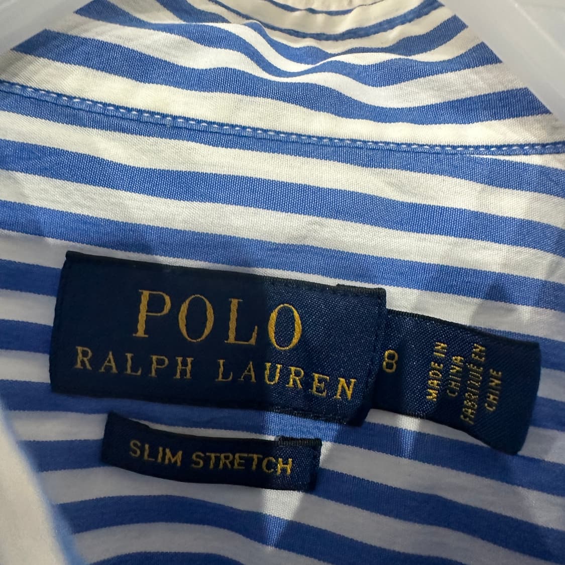 폴로랄프로렌 스트라이프 셔츠 여성 8size 상품이미지3