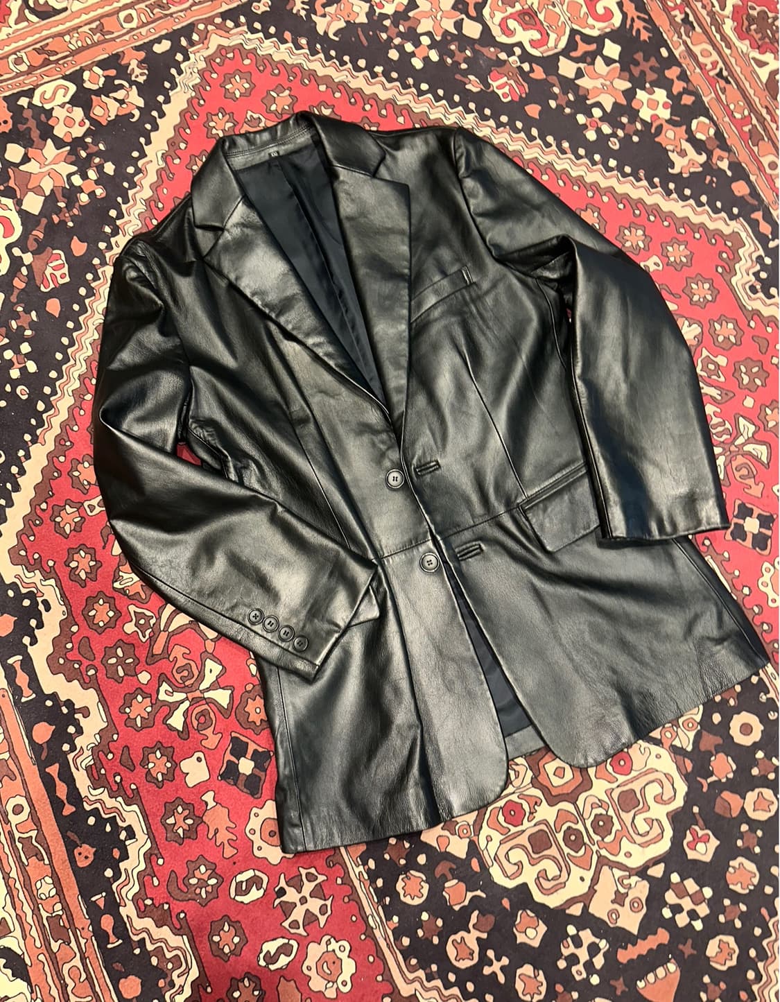 ( L ) 가죽마이 가죽자켓 레더자켓 가죽블레이저 가죽카코트 아메카지 상품이미지4