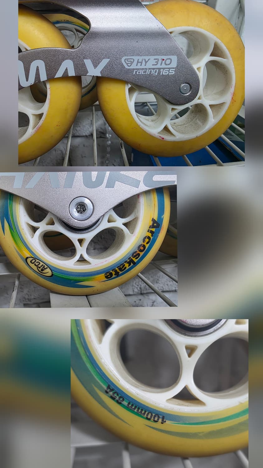 스피드 레이싱 인라인스케이트 225 CIS 카본부츠 LB82 상품이미지8