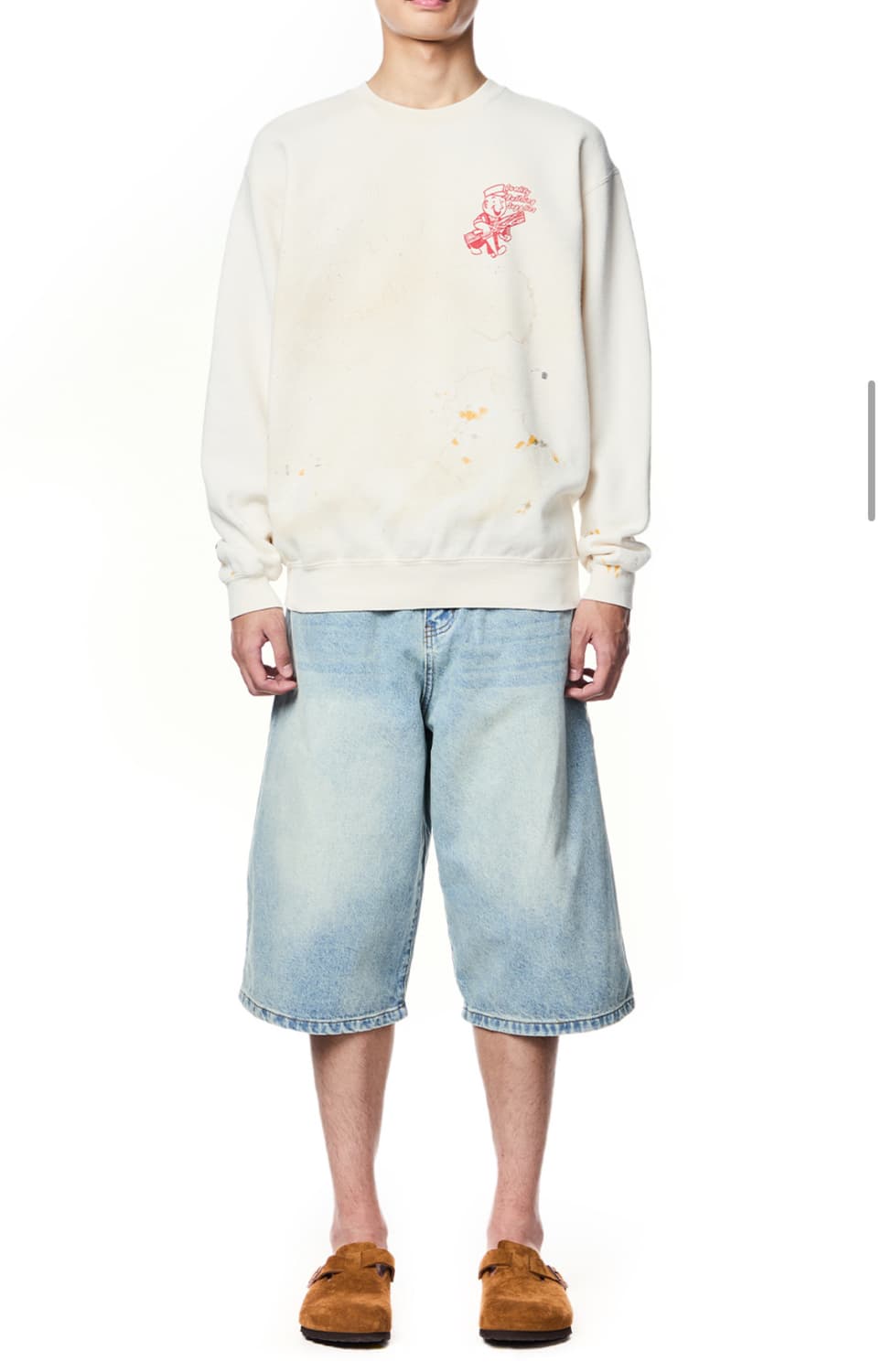 와일드동키 / 럼버 스웻셔츠 내추럴 / L 상품이미지2