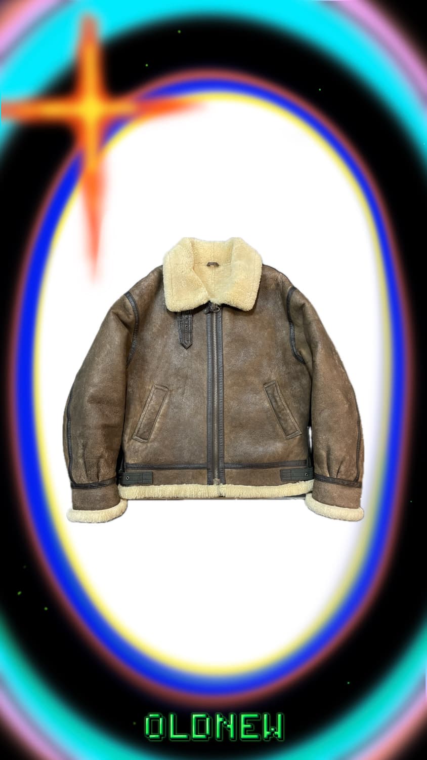 B-3 Leather jacket 상품이미지1