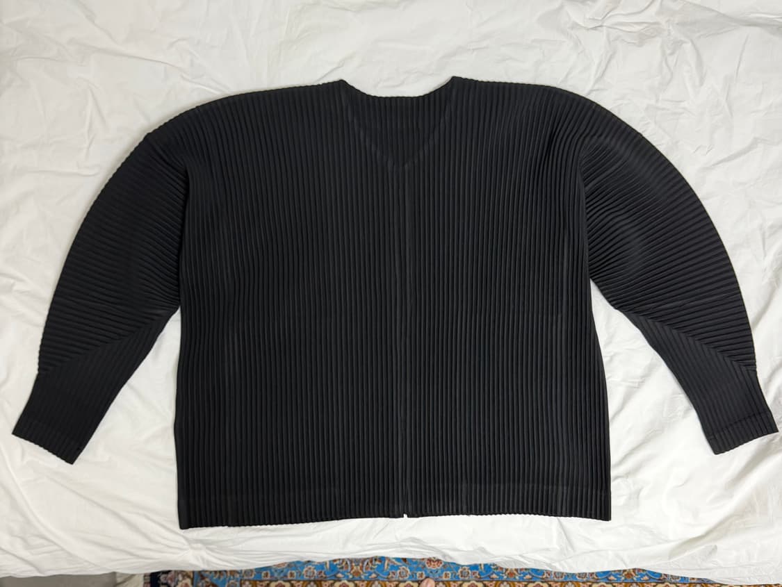 이세이미야케 옴므플리세 집업 자켓 블랙 상품이미지2