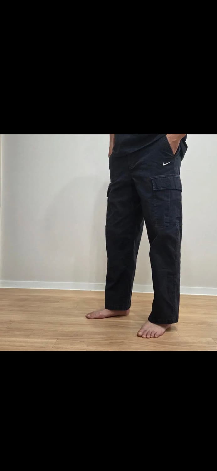나이키 블랙 카고 바지 상품이미지1