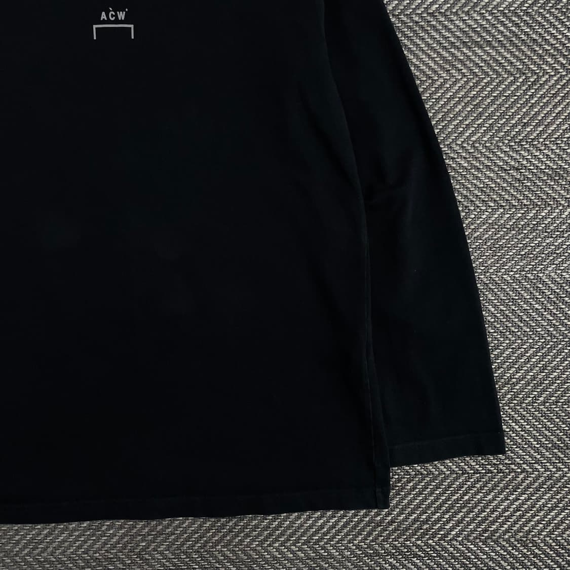 어콜드월 센터로고 박시핏 롱슬리브 티셔츠y3330 상품이미지3